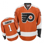 Reebok Bernie Parent Philadelphia Flyers Authentic Jersey - Orange