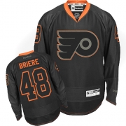 Reebok Danny Briere Philadelphia Flyers Authentic Jersey - Black Ice
