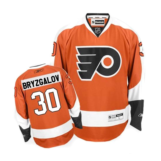 Reebok Ilya Bryzgalov Philadelphia Flyers Authentic Jersey - Orange