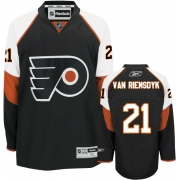 Reebok James van Riemsdyk Philadelphia Flyers Authentic Jersey - Black