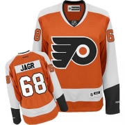 Reebok Jaromir Jagr Philadelphia Flyers Women Home Authentic Jersey - Orange