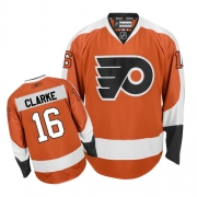 Reebok Bobby Clarke Philadelphia Flyers Authentic Jersey - Orange