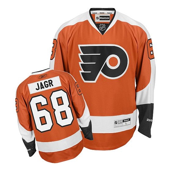 Reebok Jaromir Jagr Philadelphia Flyers Youth Premier Home Jersey - Orange