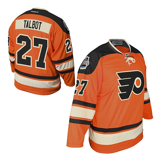 Reebok Maxime Talbot Philadelphia Flyers Official 2012 Winter Classic Premier Jersey - Orange