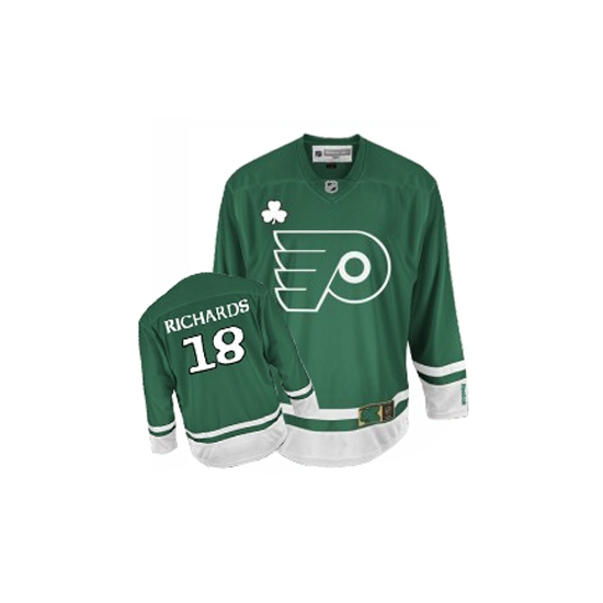 Reebok Mike Richards Philadelphia Flyers Premier St Patty's Day Jersey - Green