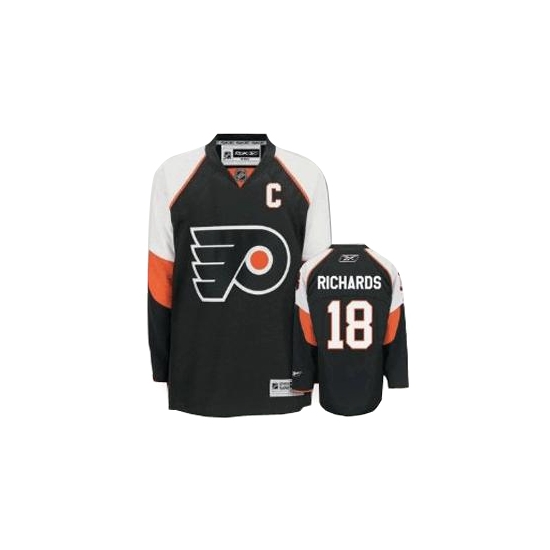 Reebok Mike Richards Philadelphia Flyers Youth Premier Jersey - Black