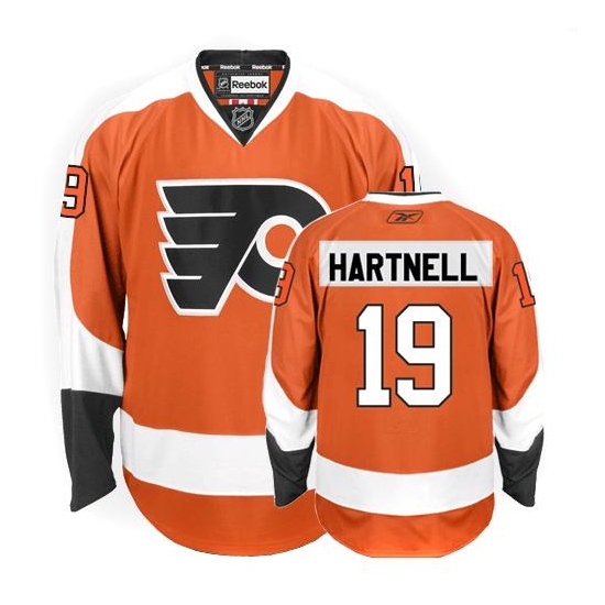 Reebok Scott Hartnell Philadelphia Flyers Premier Home Jersey - Orange