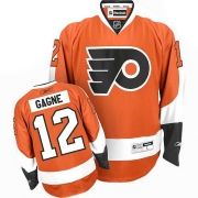 Reebok Simon Gagne Philadelphia Flyers Authentic Jersey - Orange