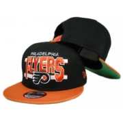 NHL Philadelphia Flyers Stitched New Era 9FIFTY Snapback Hats Black