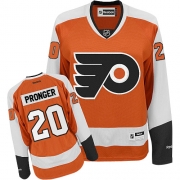 Reebok Chris Pronger Philadelphia Flyers Women Home Authentic Jersey - Orange