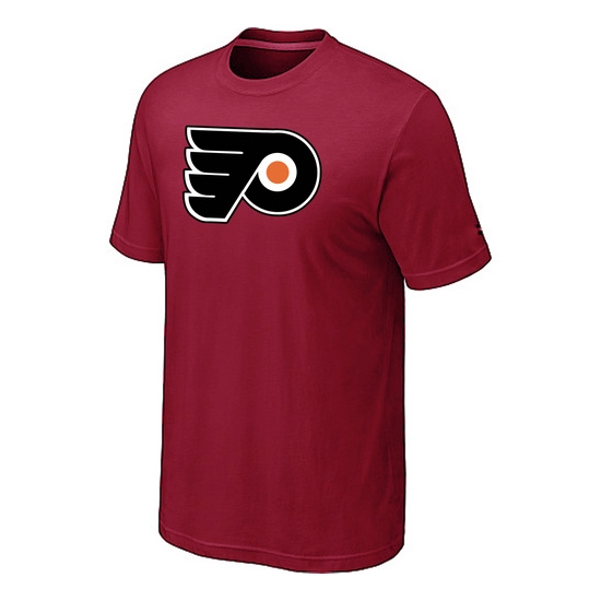 Philadelphia Flyers Mens Team Logo Short Sleeve T-Shirt - Red