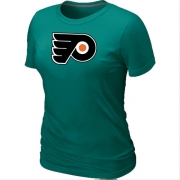 Philadelphia Flyers Women's Team Logo Short Sleeve T-Shirt - Green