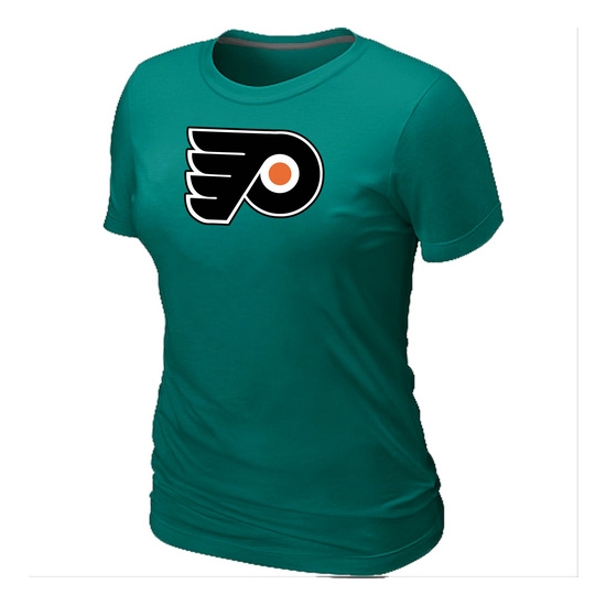 Philadelphia Flyers Women's Team Logo Short Sleeve T-Shirt - Green