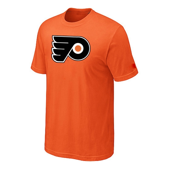 Philadelphia Flyers Mens Team Logo Short Sleeve T-Shirt - Orange