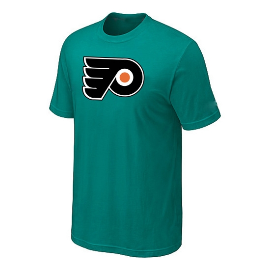 Philadelphia Flyers Mens Team Logo Short Sleeve T-Shirt - Green