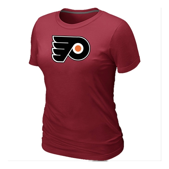 Philadelphia Flyers Women's Team Logo Short Sleeve T-Shirt - Red