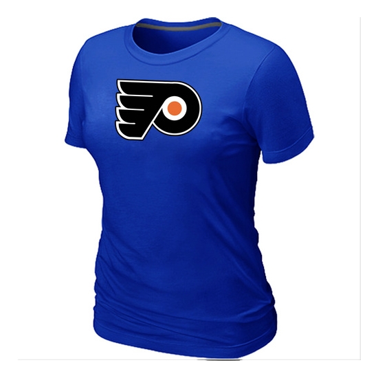 Philadelphia Flyers Women's Team Logo Short Sleeve T-Shirt - Blue