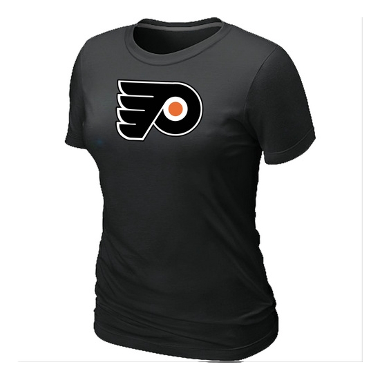 Philadelphia Flyers Women's Team Logo Short Sleeve T-Shirt - Black