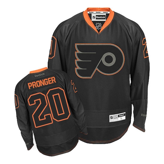 Reebok Chris Pronger Philadelphia Flyers Authentic Jersey - Black Ice