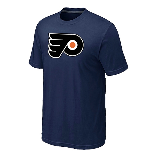 Philadelphia Flyers Mens Team Logo Short Sleeve T-Shirt - Dark Blue
