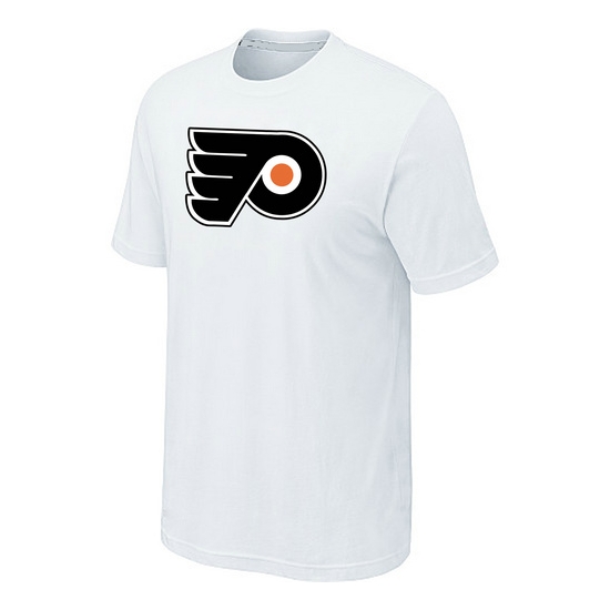 Philadelphia Flyers Mens Team Logo Short Sleeve T-Shirt - White