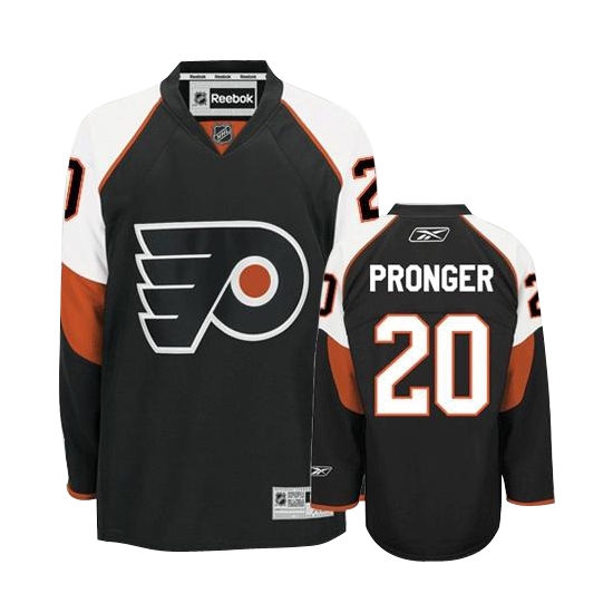 Reebok Chris Pronger Philadelphia Flyers Youth Premier Jersey - Black
