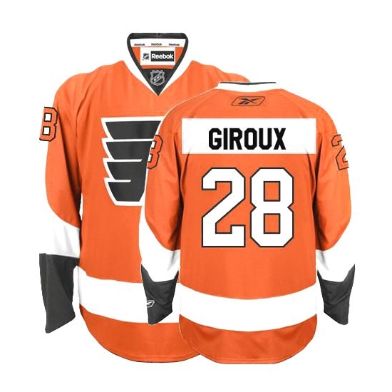 Reebok Claude Giroux Philadelphia Flyers Authentic Home Jersey - Orange