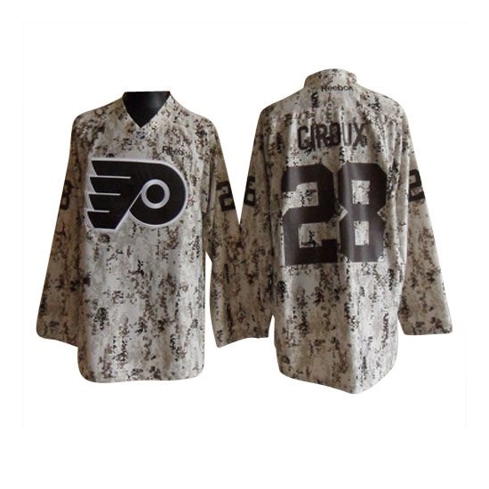 Reebok Claude Giroux Philadelphia Flyers Premier Jersey - Camouflage
