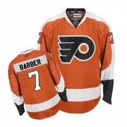 Reebok Bill Barber Philadelphia Flyers Authentic Jersey - Orange