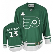 Reebok Daniel Carcillo Philadelphia Flyers Authentic St Patty's Day Jersey - Green