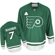 Reebok Bill Barber Philadelphia Flyers Authentic St Patty's Day Jersey - Green