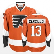 Reebok Daniel Carcillo Philadelphia Flyers Authentic Home Jersey - Orange
